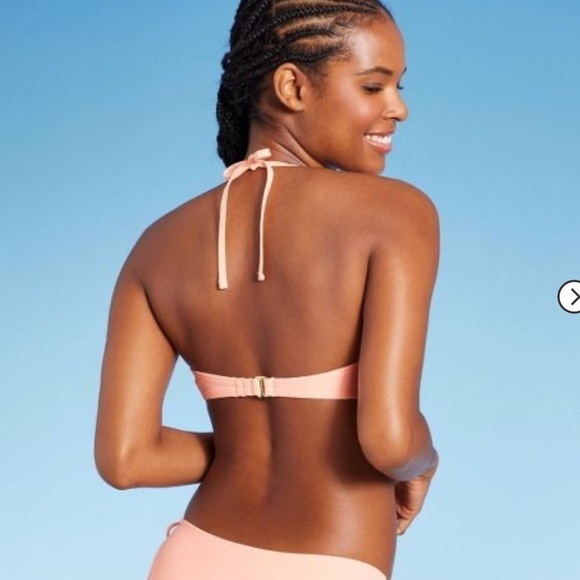 NWT Wild Fable Scoop Front Bralette Bikini Top Small - Picture 3 of 3